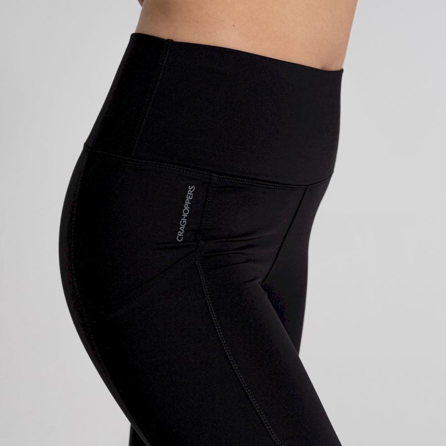 Craghoppers Kiwi Thermal Women's Leggings Black | ONM2170KN