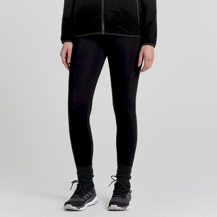 Craghoppers Kiwi Thermal Women's Leggings Black | ONM2170KN