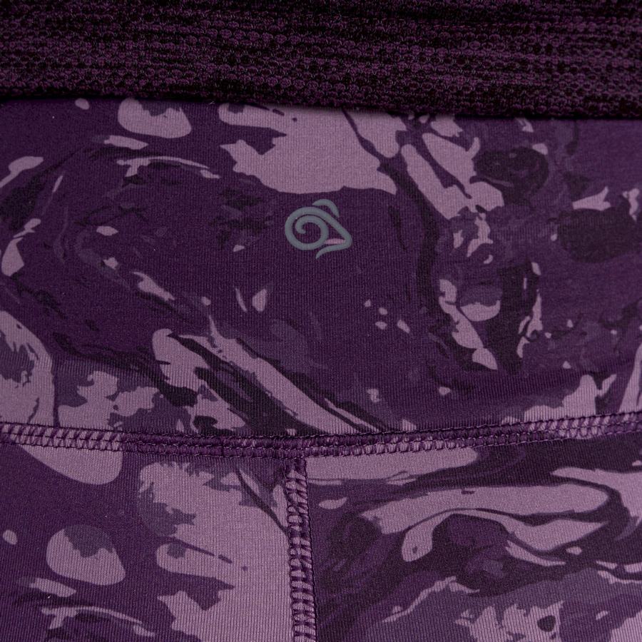 Craghoppers Kiwi Thermal Women's Leggings Purple | TIK3114JQ