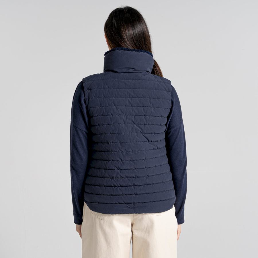 Craghoppers Langley Women's Gilets Blue Navy | ZZK3550JH