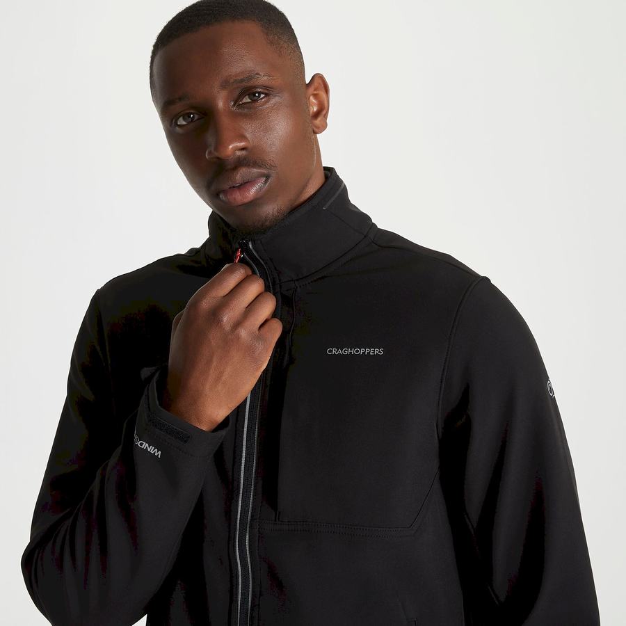 Craghoppers Lightweight Altis Men's Jackets Black | JHT2264EI