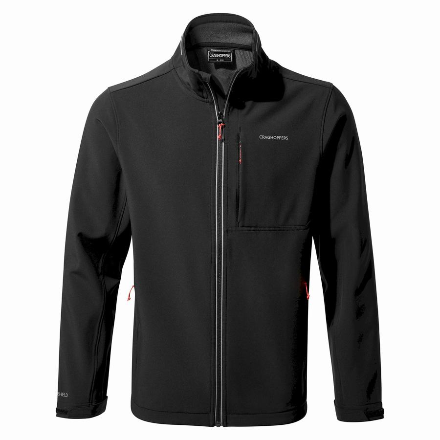 Craghoppers Lightweight Altis Men's Jackets Black | JHT2264EI