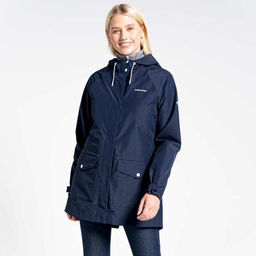 Craghoppers Lilah Women's Jackets Blue Navy | MLZ8879GT