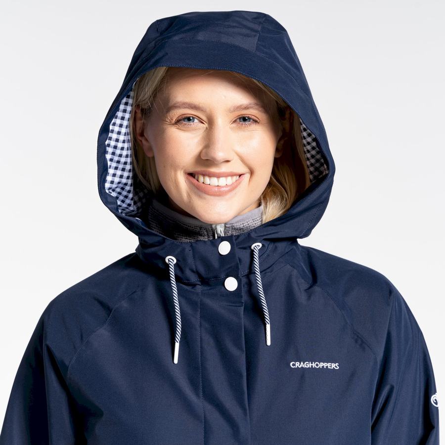 Craghoppers Lilah Women's Jackets Blue Navy | MLZ8879GT