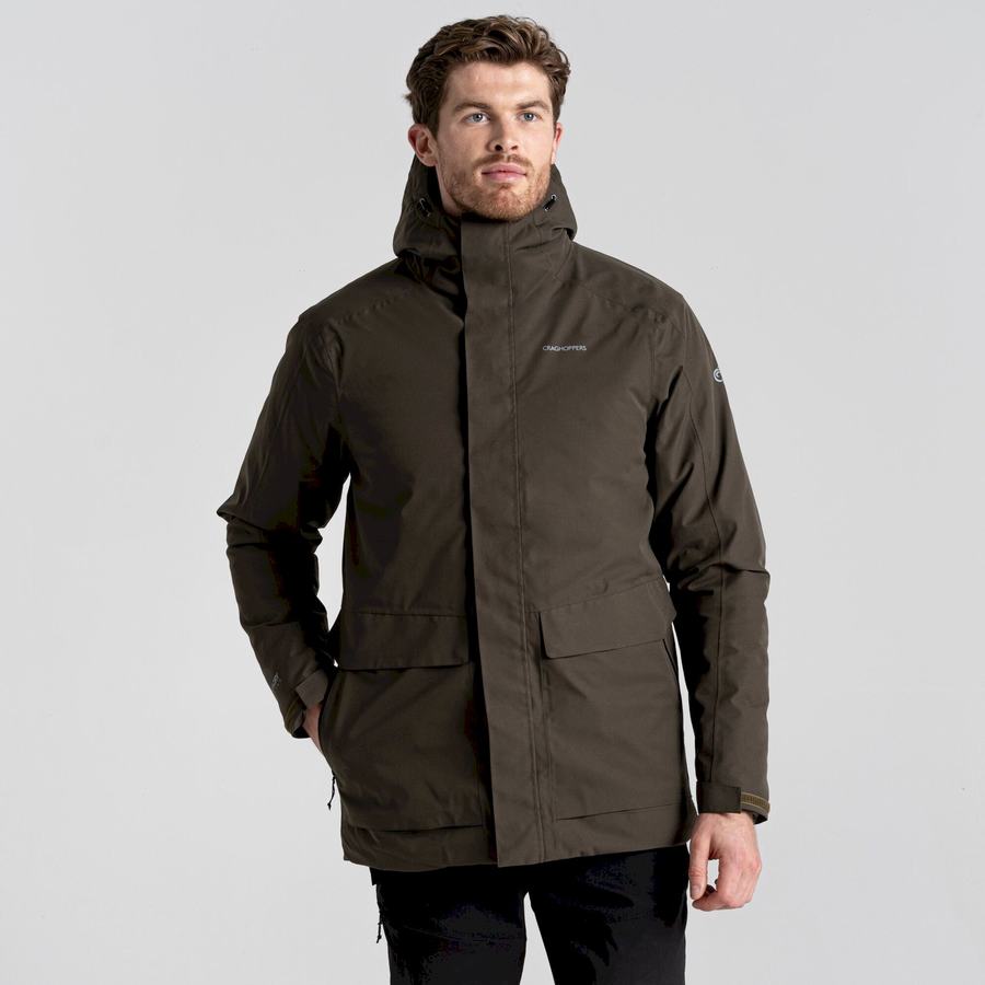 Craghoppers Lorton Thermic Men's Jackets Green | QYS9972CV