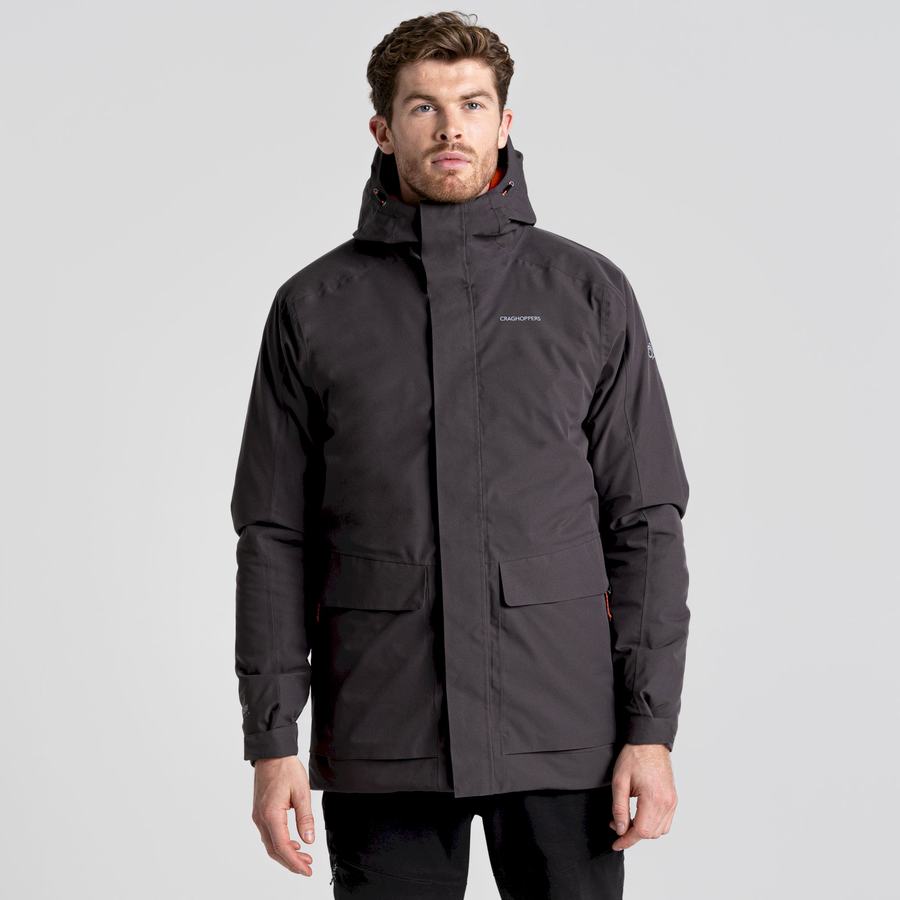 Craghoppers Lorton Thermic Men's Jackets Grey | RGJ290HL