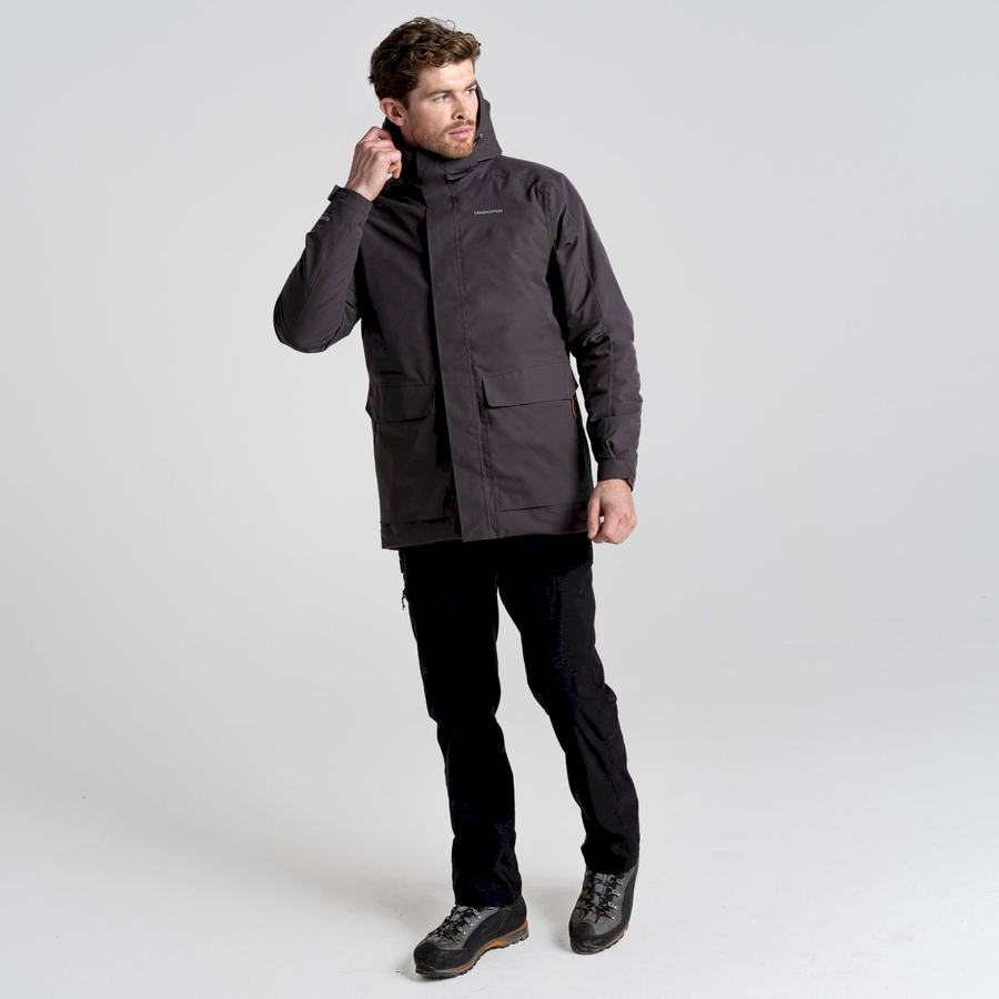 Craghoppers Lorton Thermic Men's Jackets Grey | RGJ290HL