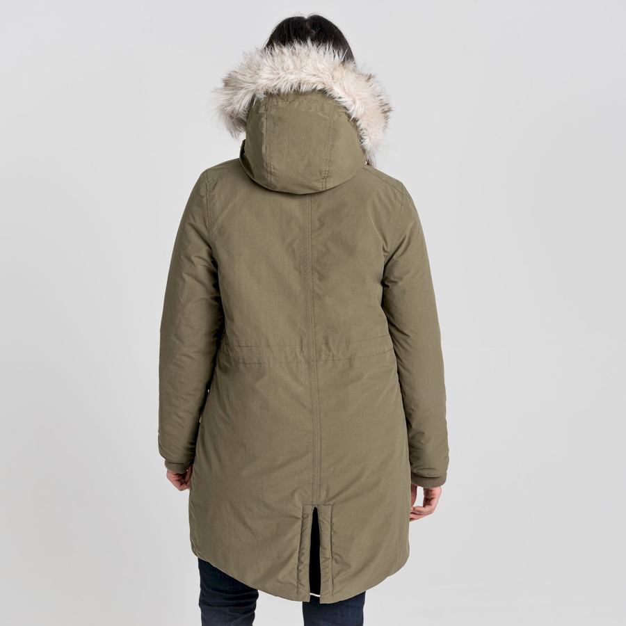 Craghoppers Lundale Insulated Women's Jackets Olive | ABZ3590QY