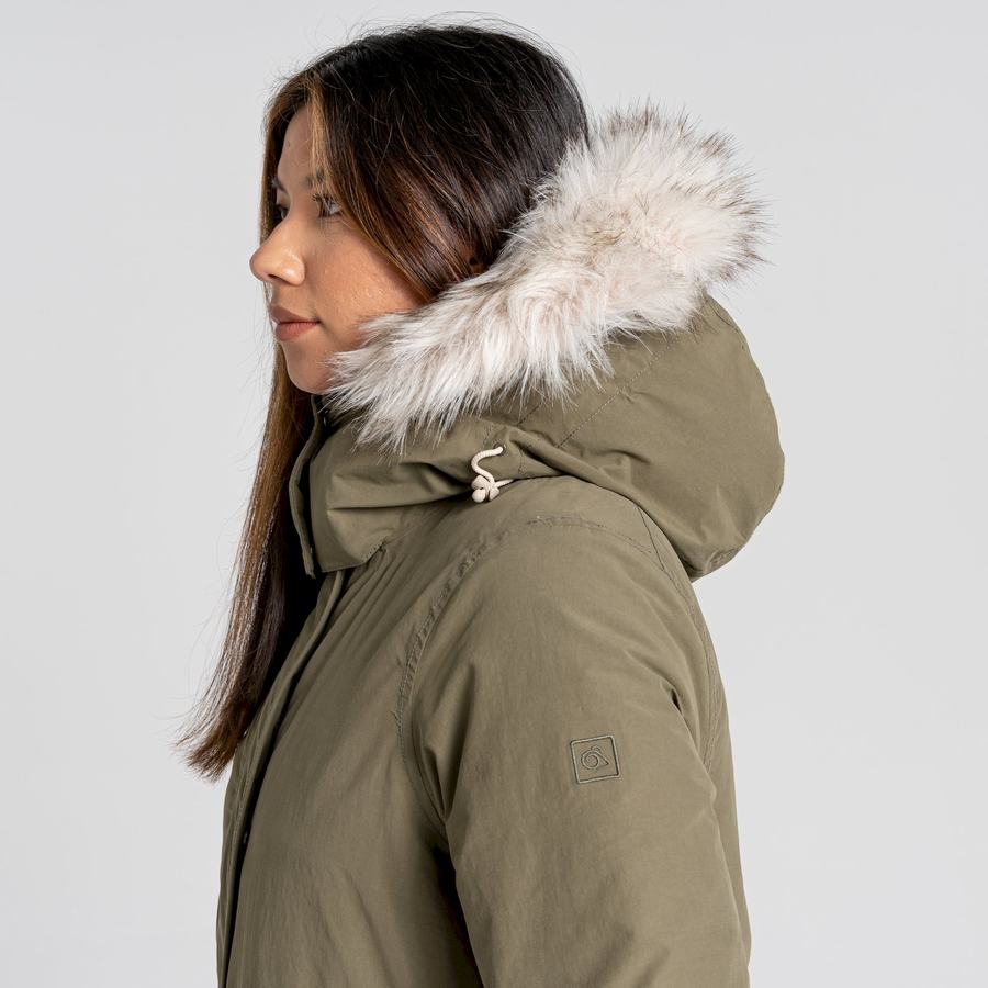 Craghoppers Lundale Insulated Women's Jackets Olive | ABZ3590QY