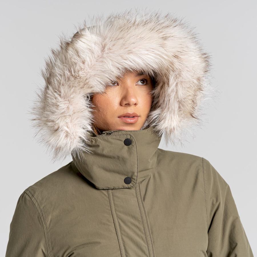 Craghoppers Lundale Insulated Women's Jackets Olive | ABZ3590QY