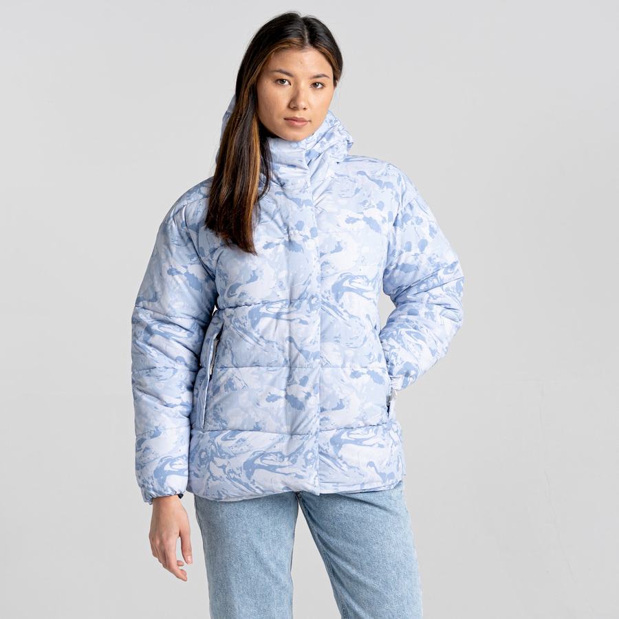 Craghoppers Madora Insulated Hooded Women's Jackets White | YEQ22FK