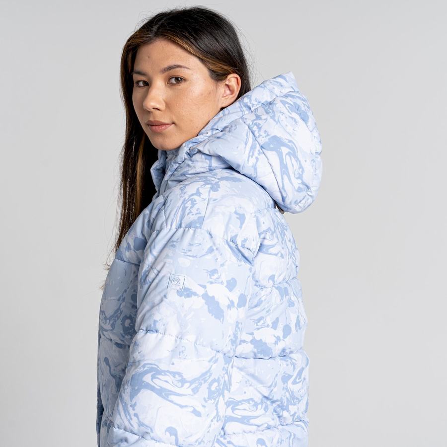 Craghoppers Madora Insulated Hooded Women's Jackets White | YEQ22FK