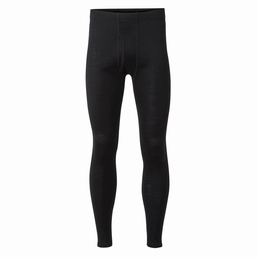 Craghoppers Merino Baselayer Men's Trousers Black | LLZ2611DP