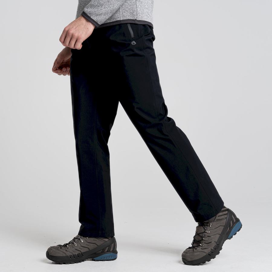 Craghoppers Nogales Gore-Tex Men's Trousers Black | XAG4388YU