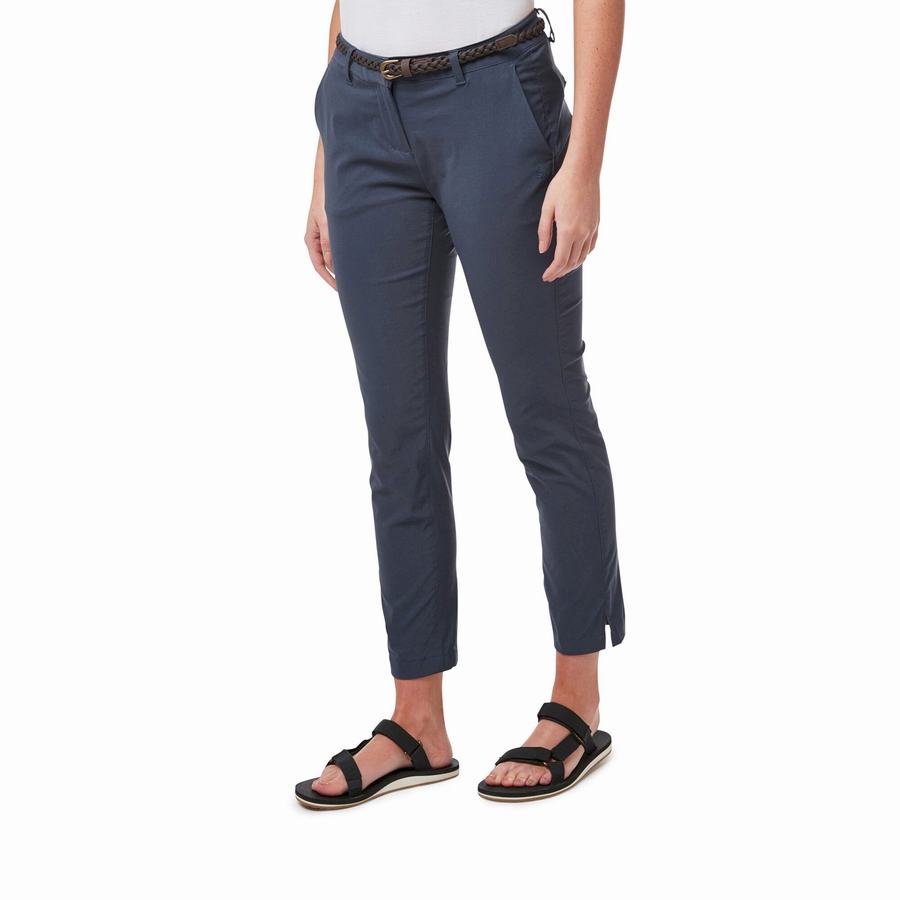 Craghoppers NosiLife Briar Women's Trousers Navy | JPD5123YF