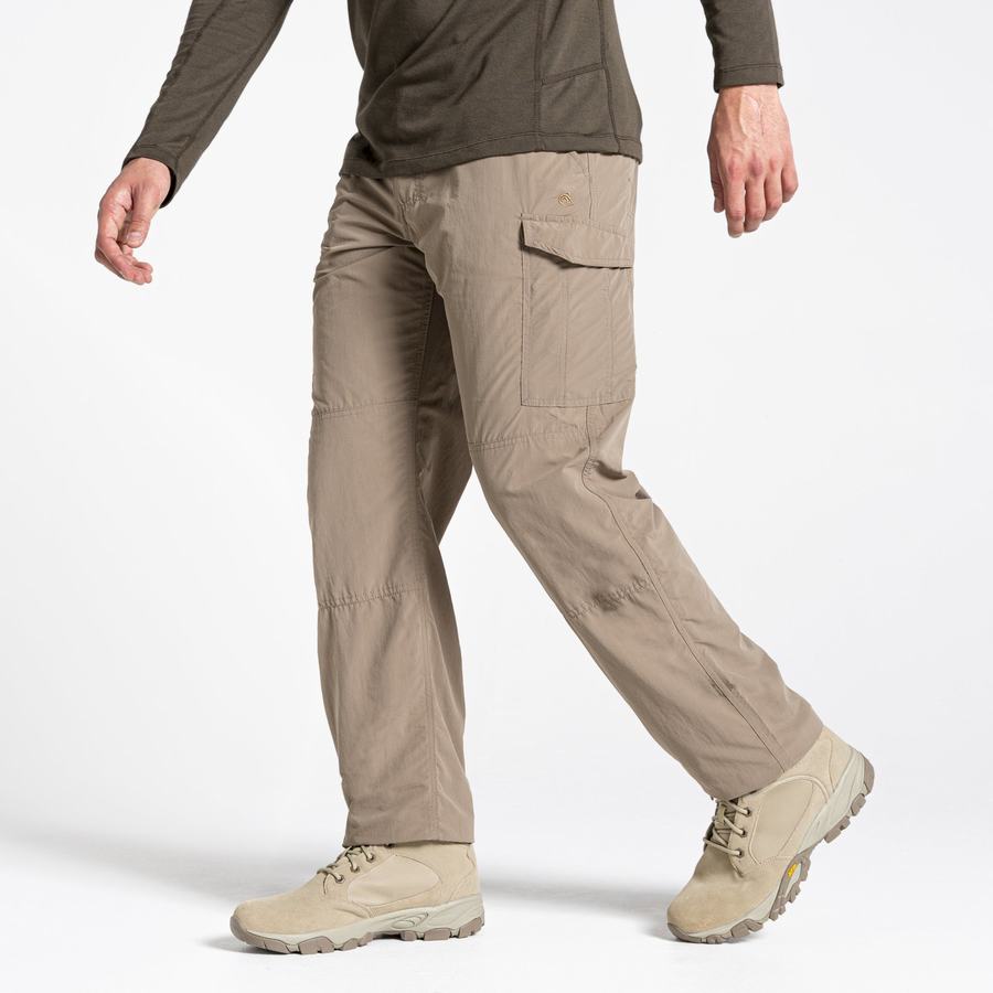 Craghoppers NosiLife Cargo II Men's Trousers Khaki | BYX4094RB