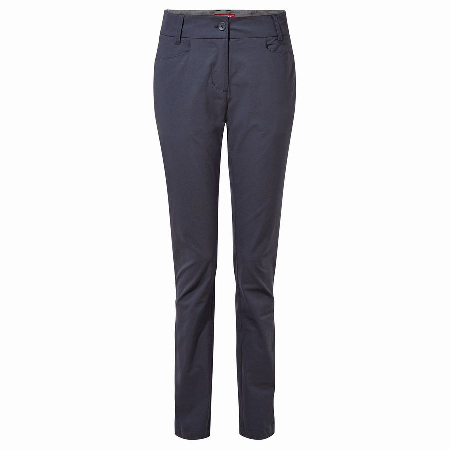 Craghoppers NosiLife Clara II Women's Trousers Navy | MEC3387LC