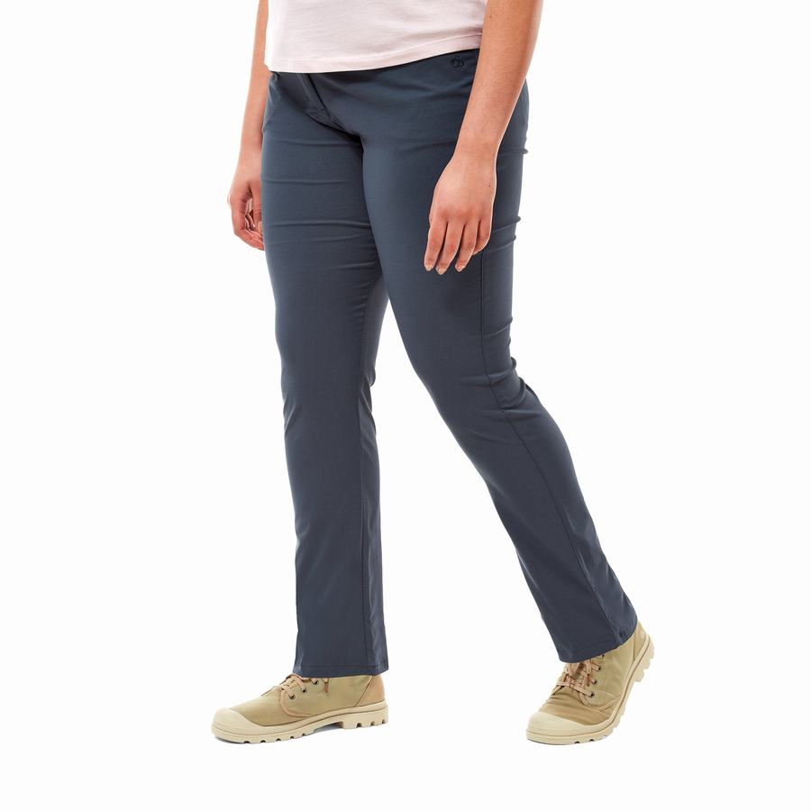 Craghoppers NosiLife Clara II Women's Trousers Navy | XTI537IS