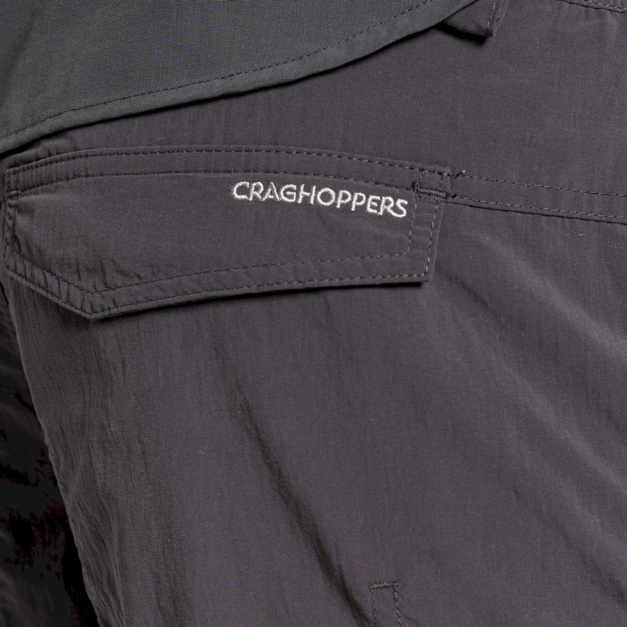 Craghoppers NosiLife II Men's Trousers Black | MCV8066BP