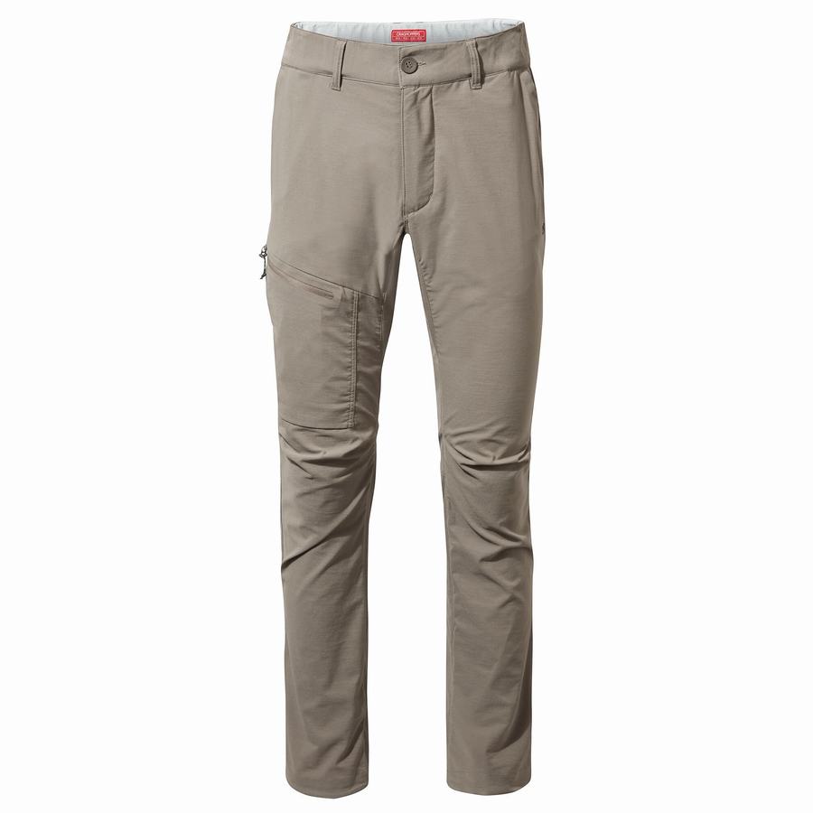 Craghoppers NosiLife Pro Active Men's Trousers Khaki | CPF7722UR