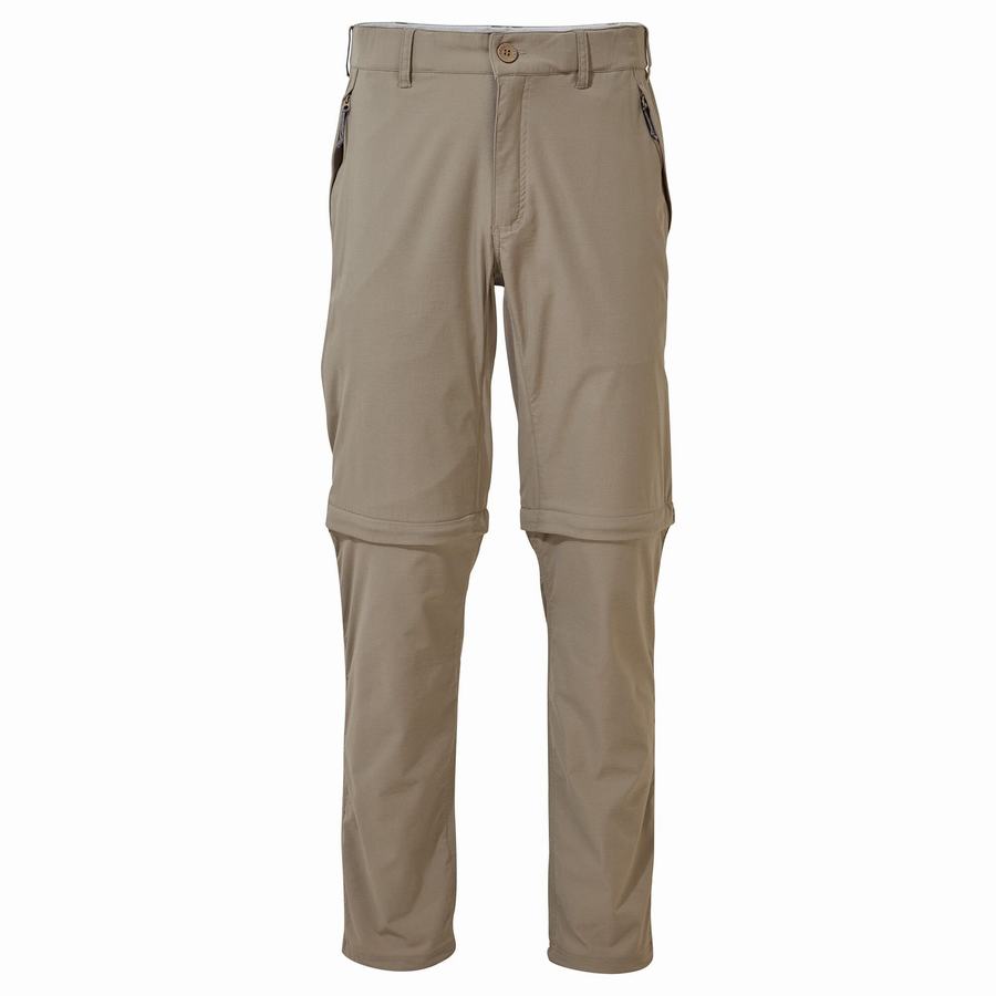 Craghoppers NosiLife Pro II Men's Trousers Khaki | XSG5817PW