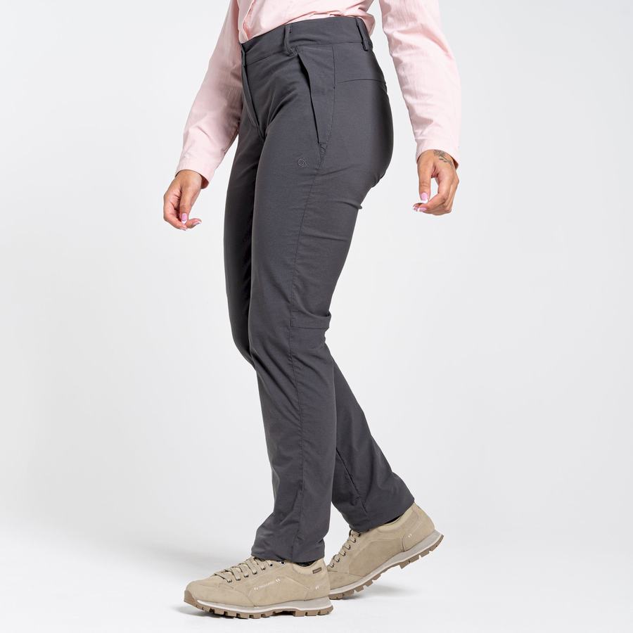 Craghoppers NosiLife Pro II Women's Trousers Grey | AJY9871VW