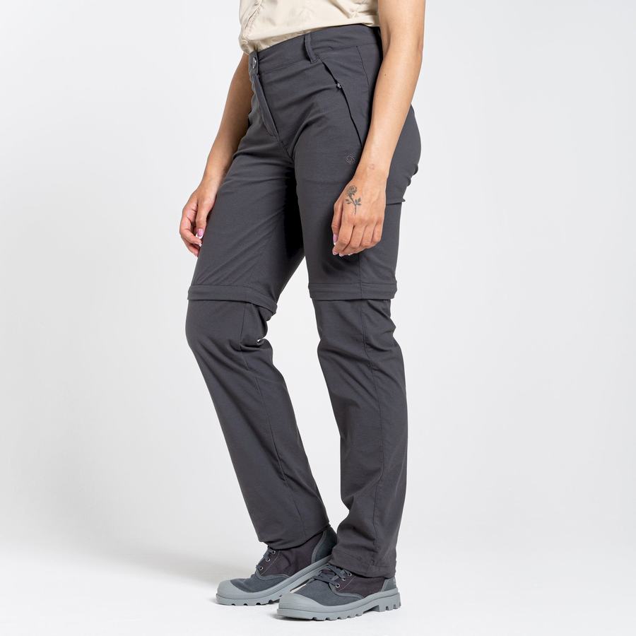 Craghoppers NosiLife Pro II Women's Trousers Grey | FYT3357UL