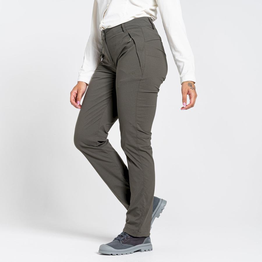 Craghoppers NosiLife Pro II Women's Trousers Khaki | MTK1443AQ