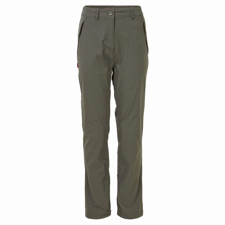 Craghoppers NosiLife Pro II Women's Trousers Khaki | MTK1443AQ