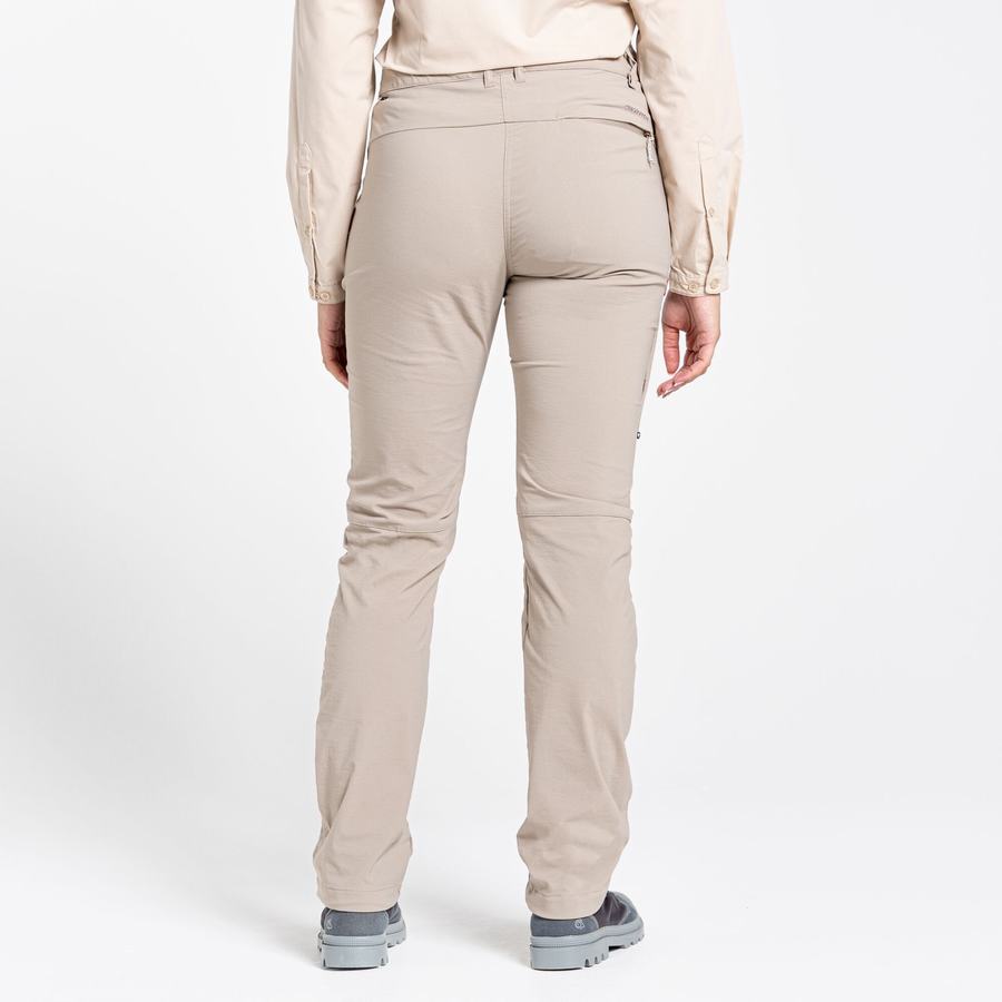 Craghoppers NosiLife Pro II Women's Trousers Light Brown | SMM208ZB