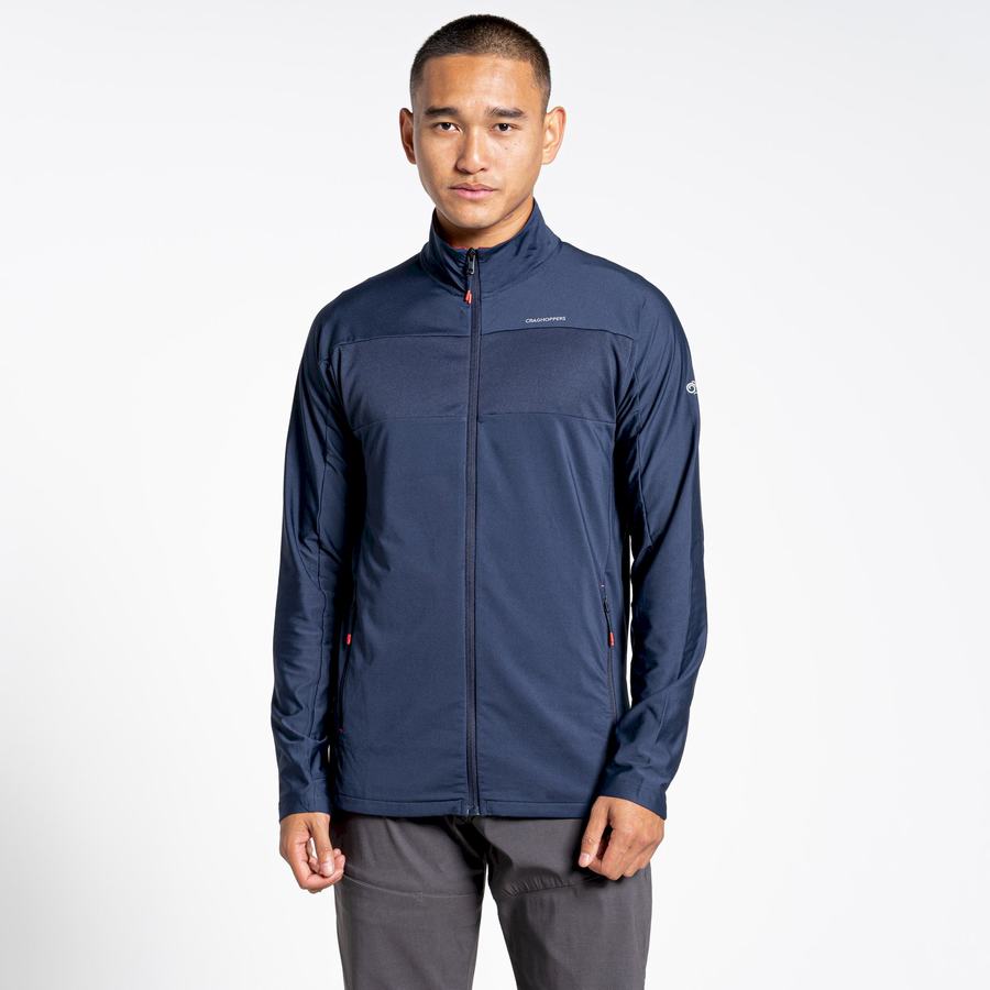 Craghoppers NosiLife Valens Men's Jackets Blue Navy | TXU4925RW