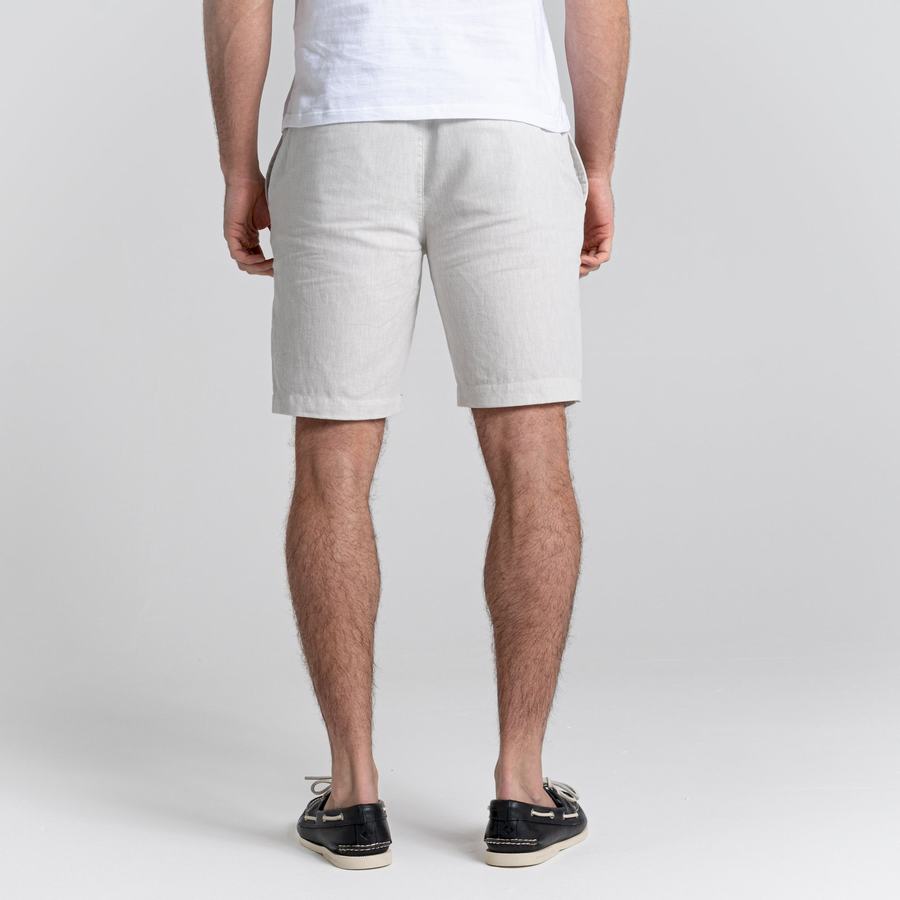 Craghoppers Nosibotanical Buck Men's Shorts Silver | NHM3138PQ