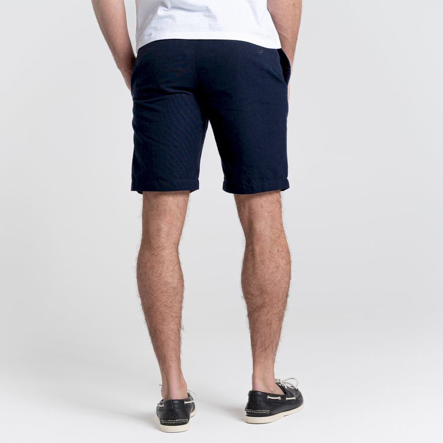 Craghoppers Nosibotanical Buck Men's Shorts Blue Navy | XHO3865XK