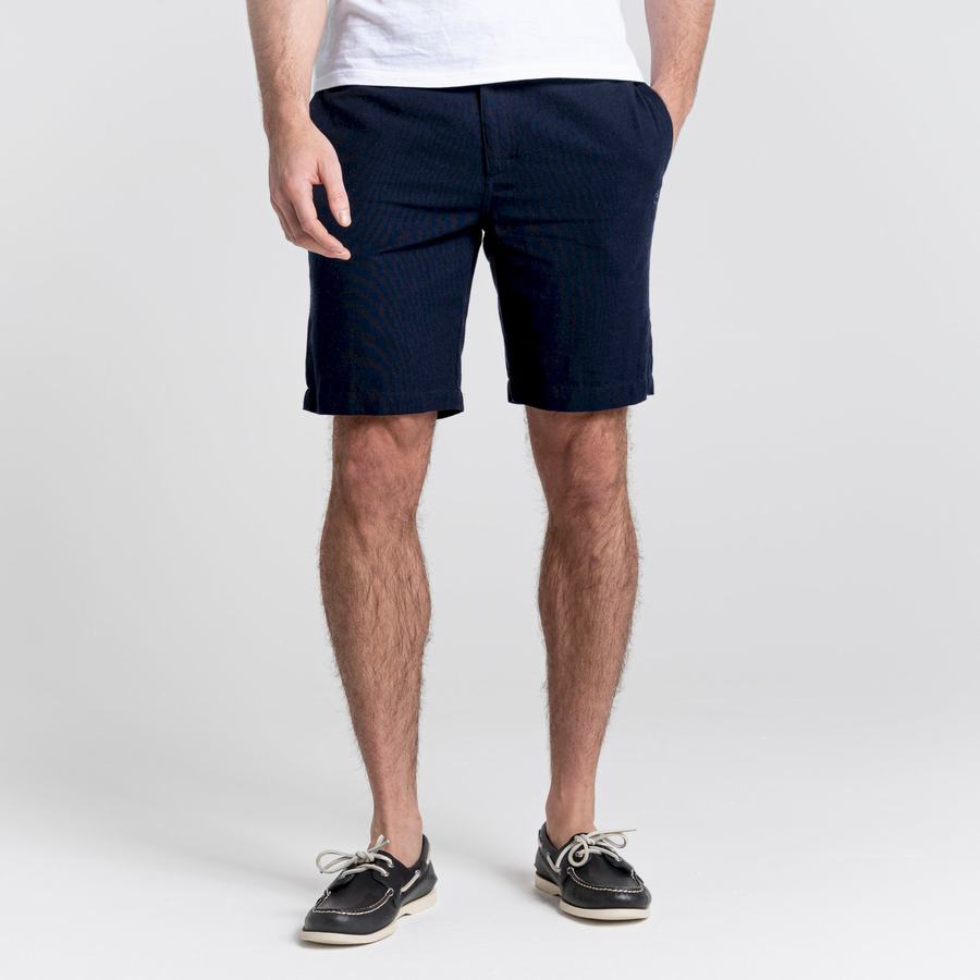 Craghoppers Nosibotanical Buck Men's Shorts Blue Navy | XHO3865XK