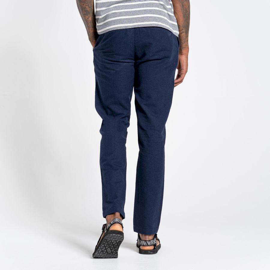 Craghoppers Nosibotanical Buck Men's Trousers Blue Navy | LUL7439YO