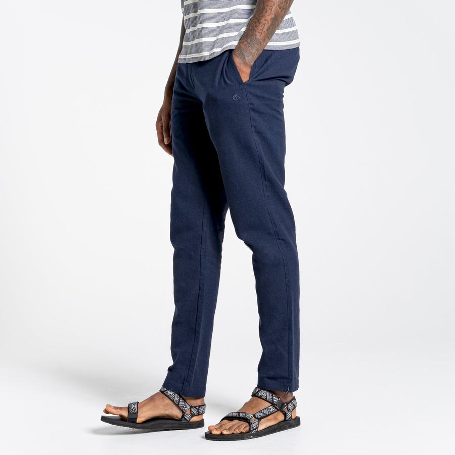 Craghoppers Nosibotanical Buck Men's Trousers Blue Navy | LUL7439YO