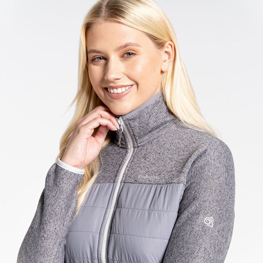 Craghoppers Regina Hybrid Women's Jackets Grey | XEH9950BN