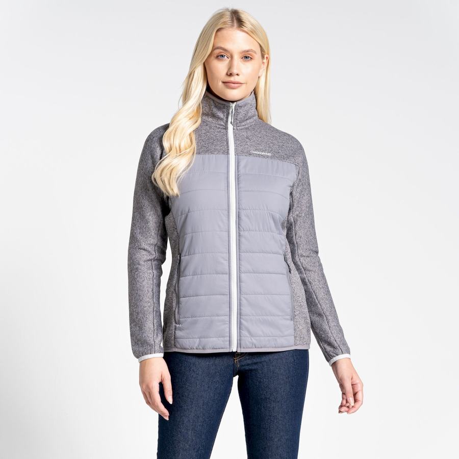 Craghoppers Regina Hybrid Women's Jackets Grey | XEH9950BN