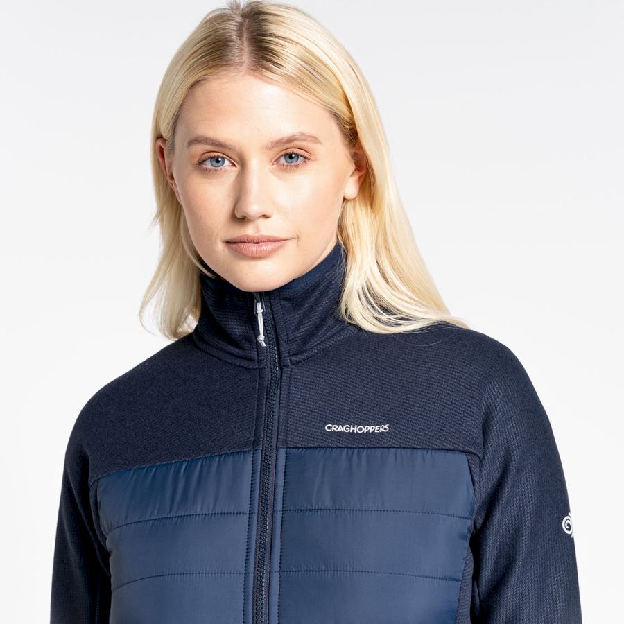 Craghoppers Regina Hybrid Women's Jackets Blue Navy | ZSC2354YO