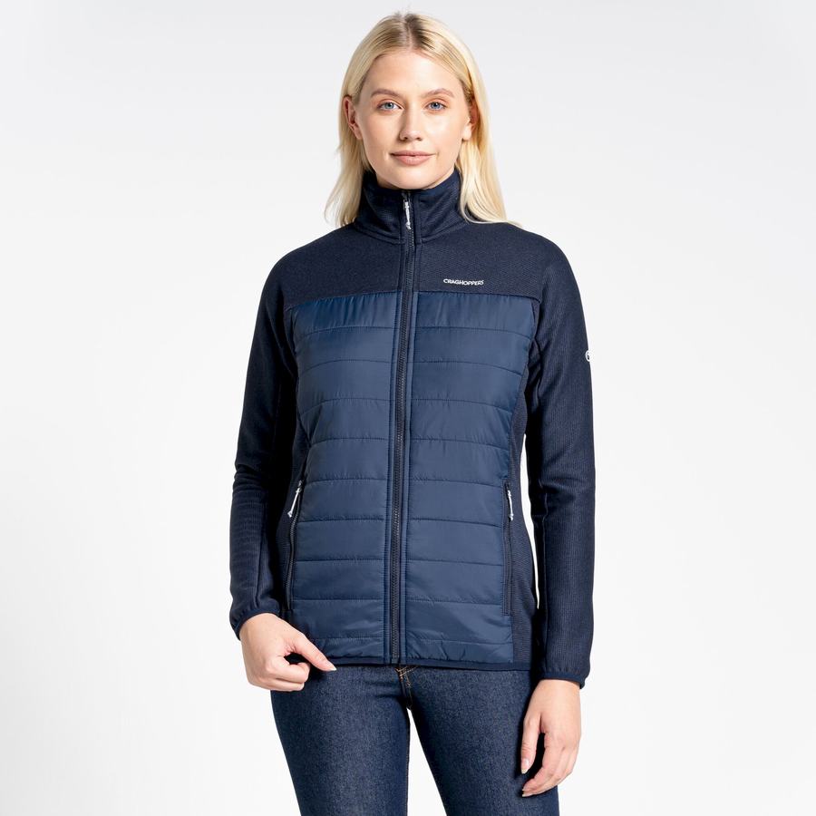 Craghoppers Regina Hybrid Women's Jackets Blue Navy | ZSC2354YO