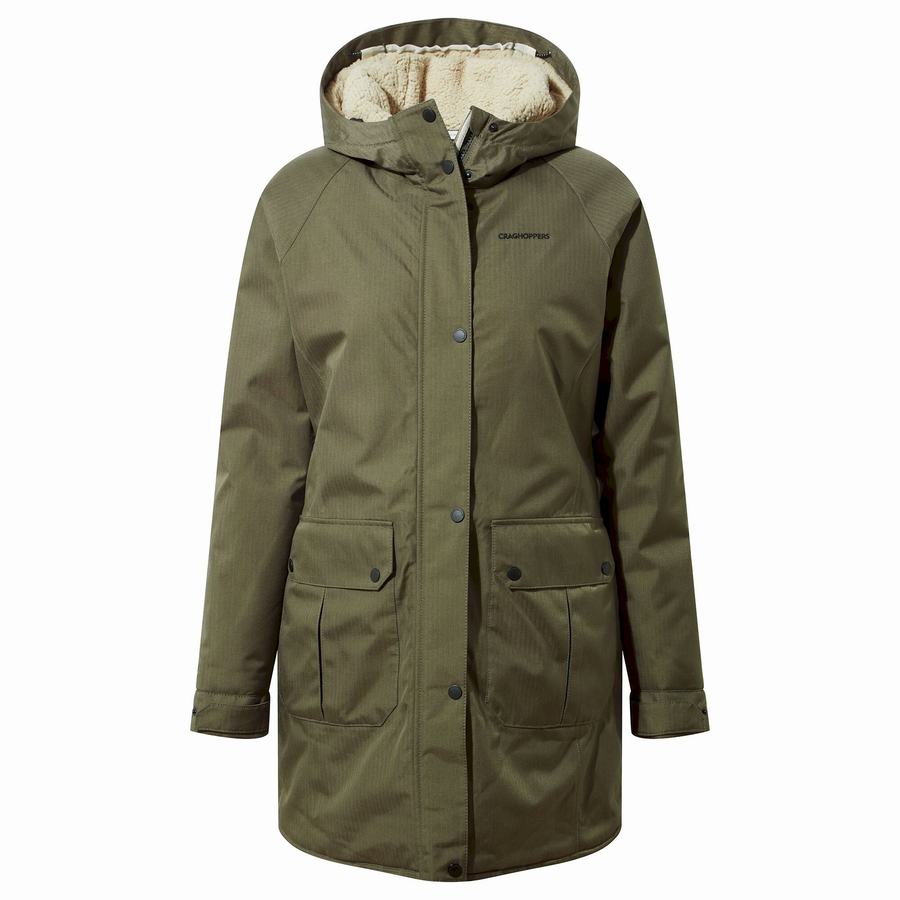 Craghoppers Rubie Women's Jackets Olive | NCK9559AD