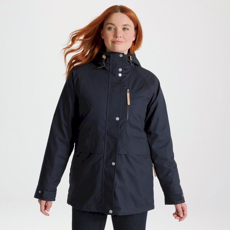 Craghoppers Saltaire 3 In 1 Women's Jackets Navy | OCB6665HI