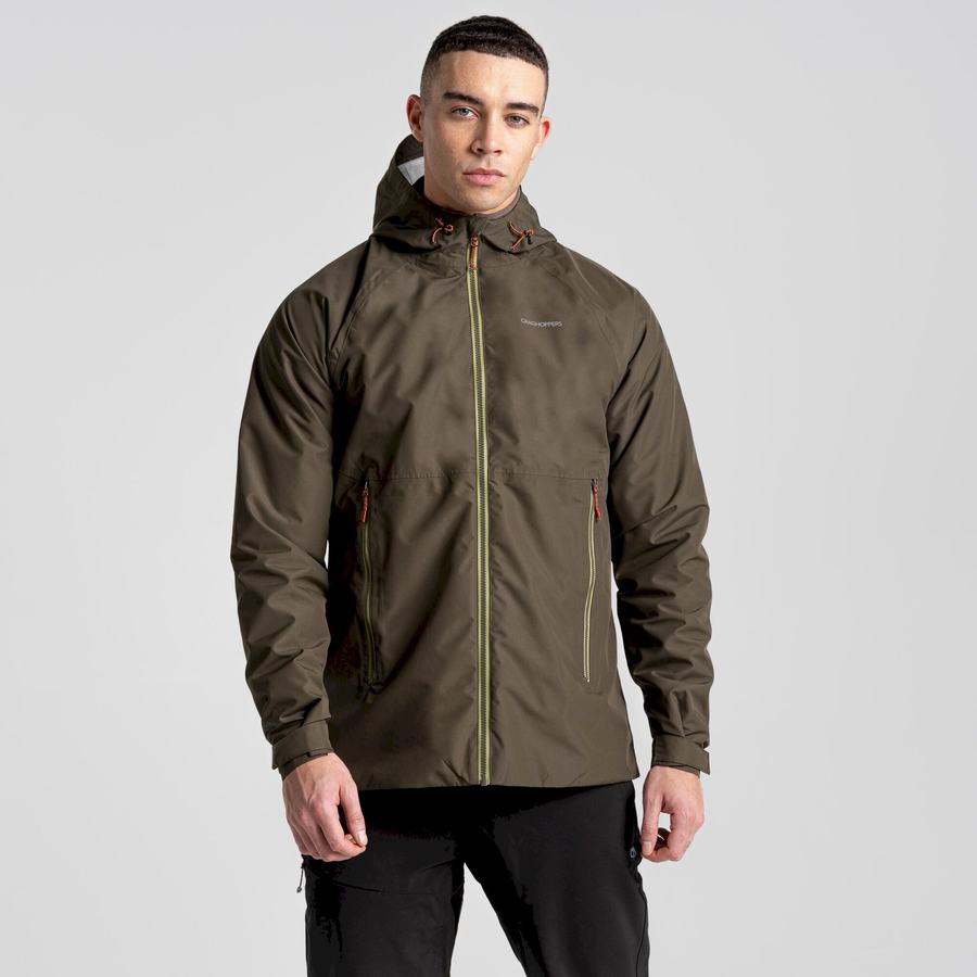 Craghoppers Sebastian Men's Jackets Green | VCS711JS