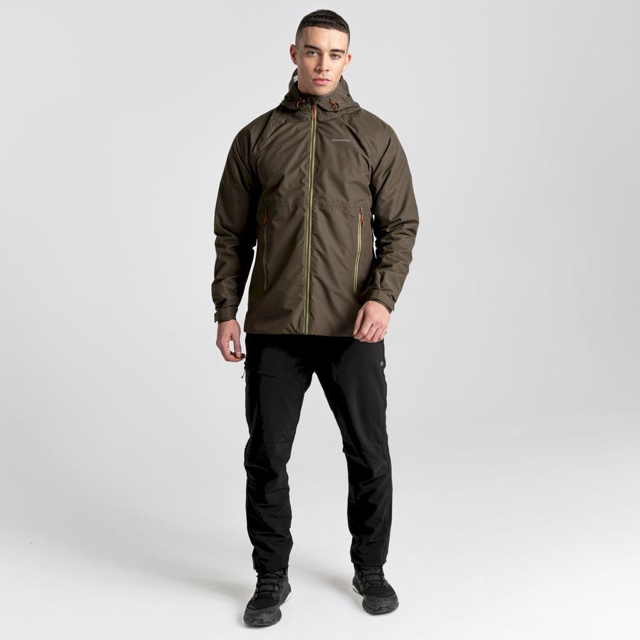 Craghoppers Sebastian Men's Jackets Green | VCS711JS