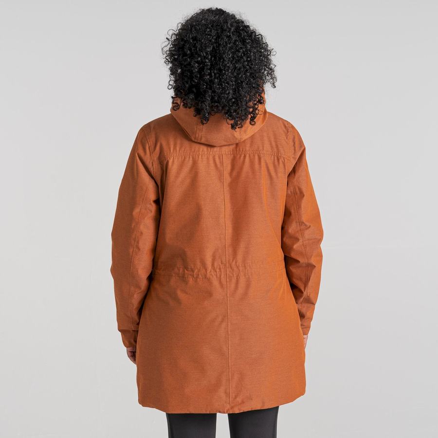 Craghoppers Shayla Insulated Women's Jackets Brown | PXS1258MA