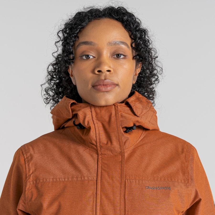 Craghoppers Shayla Insulated Women's Jackets Brown | PXS1258MA