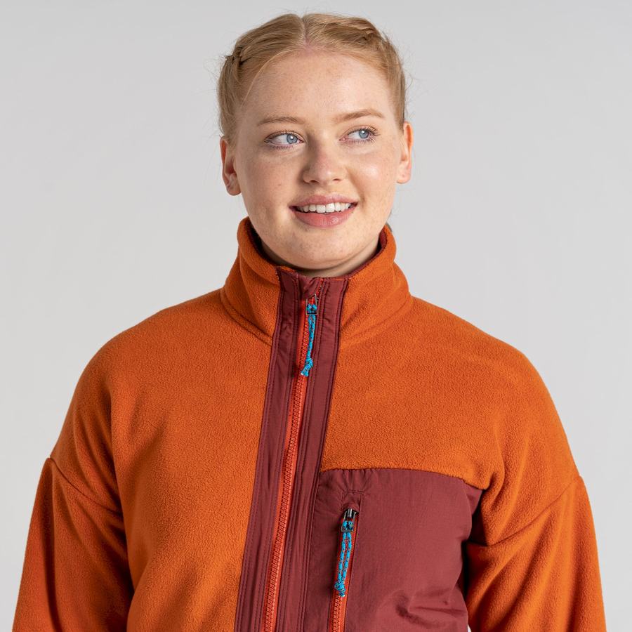 Craghoppers Spindle Women's Sweaters Orange | UMS611WL