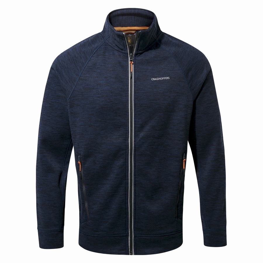 Craghoppers Stromer Men's Sweaters Blue Navy | PZH136NS