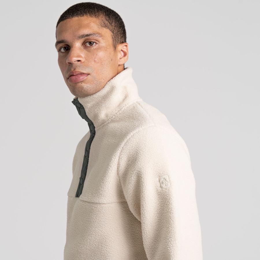 Craghoppers Sulivan Overhead Men's Sweaters White | ETM4392PP