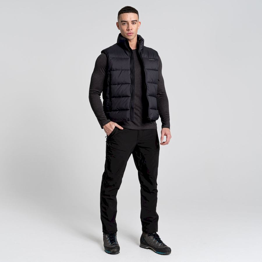 Craghoppers Sutherland Vest Men's Gilets Black | VXR8238WO